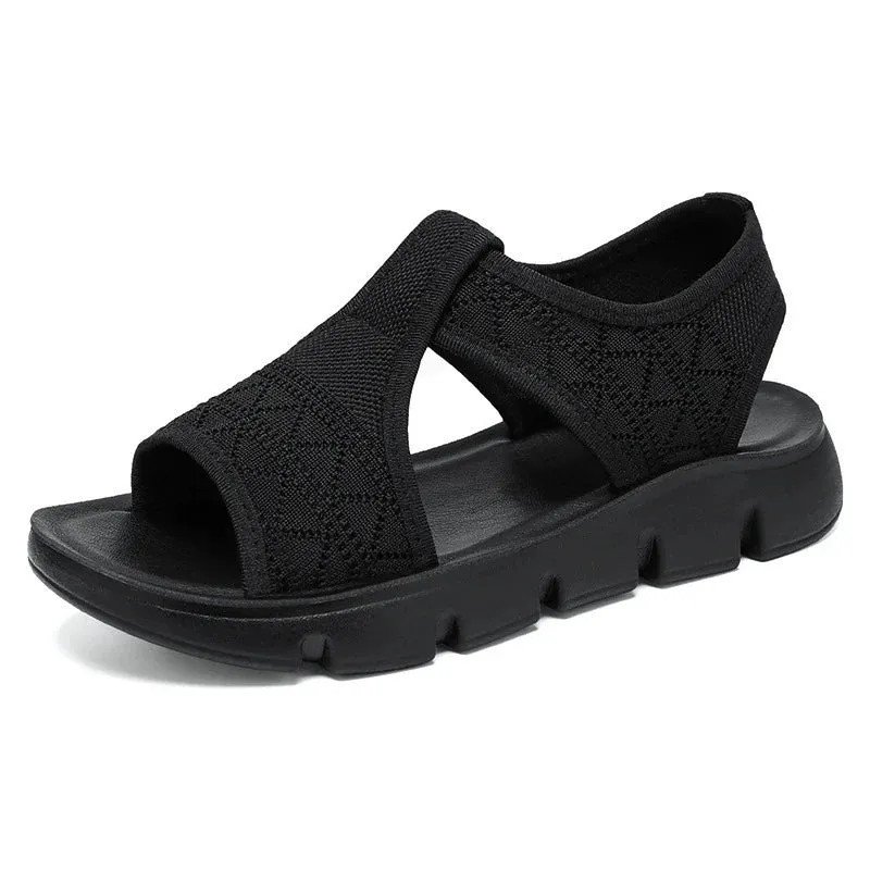 Women's Arch Support Sandals Orthotic Comfortable Walking Sandals Lightweight Athletic Outdoor Hiking Shoes