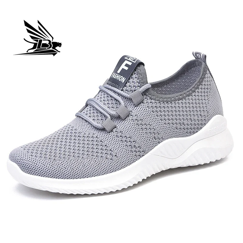 Women's Fashion Casual Sport Walking Sneakers Wholesale New Styles Disposable Breathable Flexible Tennis Shoes for Ladies