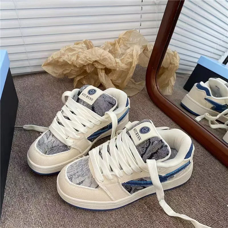 National Trend Niche Board Shoes Women Ins Trendy 2026 Spring Summer New Student Versatile Sports Casual Bread Shoes