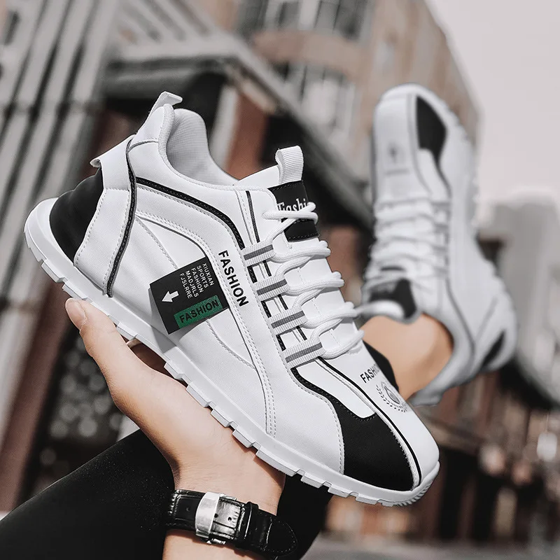 New Autumn Breathable Mesh Sports Men's Shoes Casual Running Thick Bottom tide Shoes
