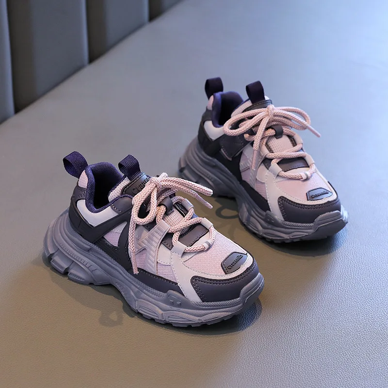 Platform Sole Casual Shoes Shallow Mouth Women's Dad Shoes Middle Heel Students Sneakers Shopping Working Dress