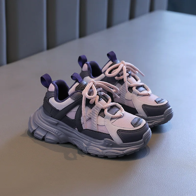 Platform Sole Casual Shoes Shallow Mouth Women's Dad Shoes Middle Heel Students Sneakers Shopping Working Dress