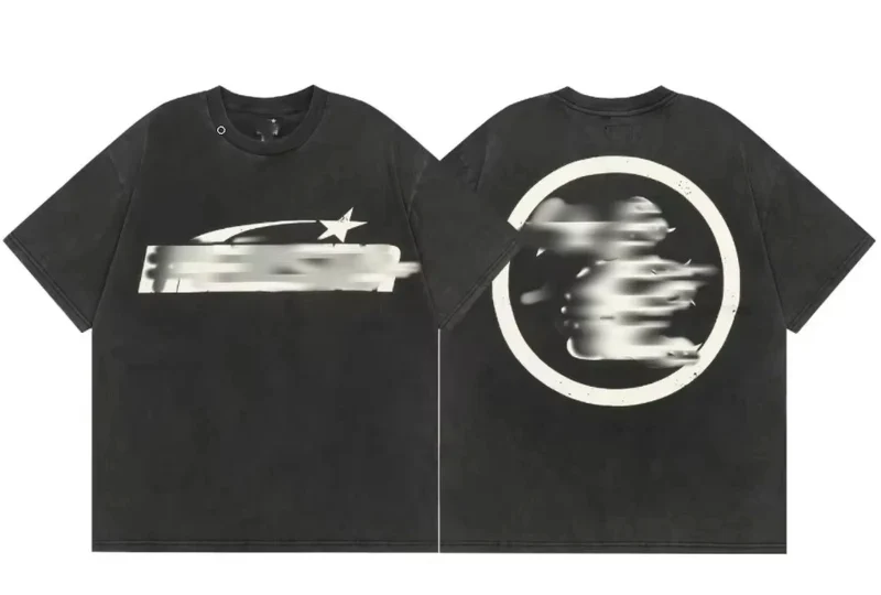 Factory Direct Sale Trend Hell and Star NFC Series Printed Cotton Men's and Women's Loose Short Sleeve Casual Summer T