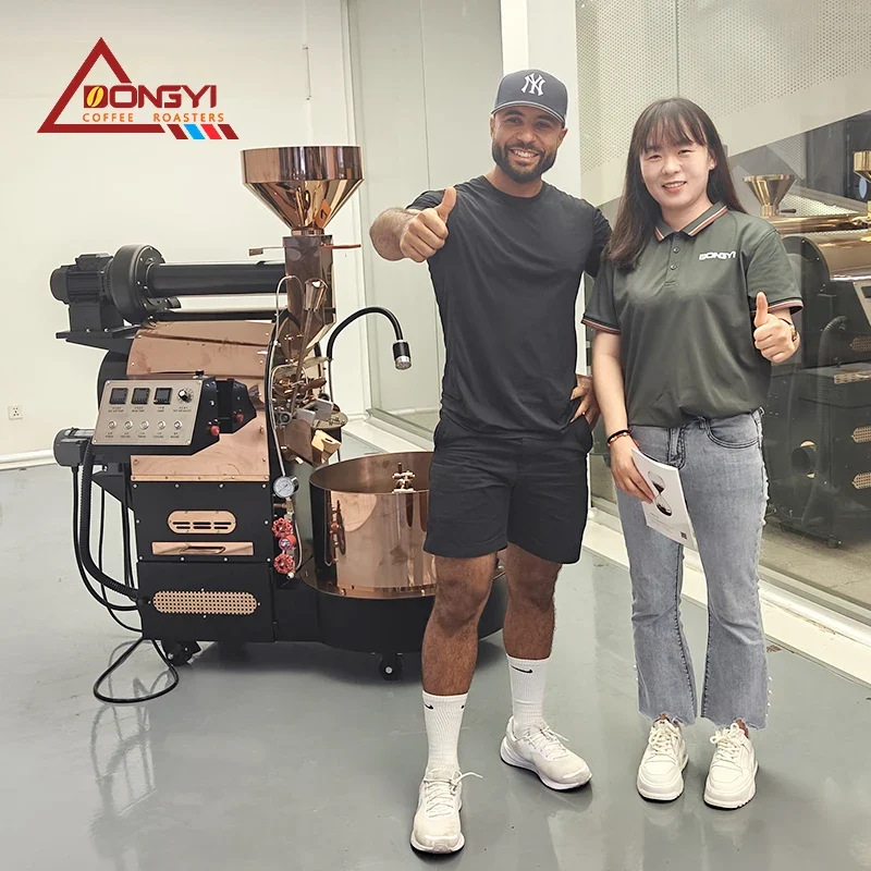 Dongyi BR Series 2.5kg Commercial Coffee Roaster Specialty Coffee Roasting Green Bean Roasting Machine