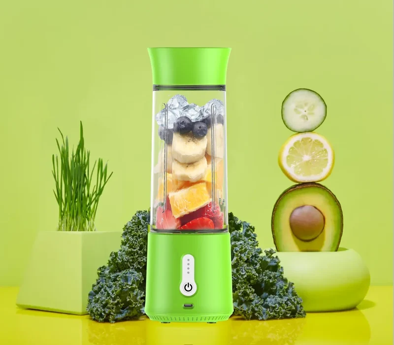 Patent A7 Fresh Juice Portable Blenders Mini Fresh Fruit Smoothie Milkshake Mixer Licuadora Portatil Juicer with 6blades for Gym