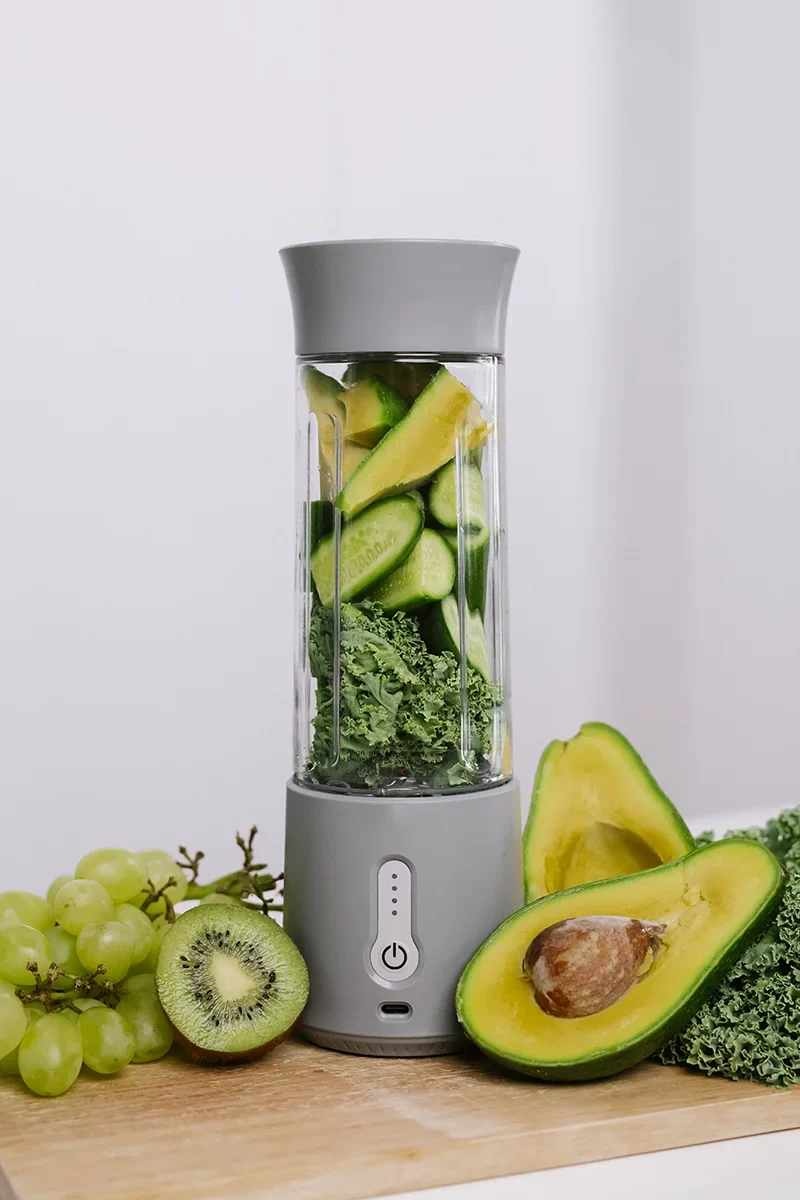 Patent A7 Fresh Juice Portable Blenders Mini Fresh Fruit Smoothie Milkshake Mixer Licuadora Portatil Juicer with 6blades for Gym