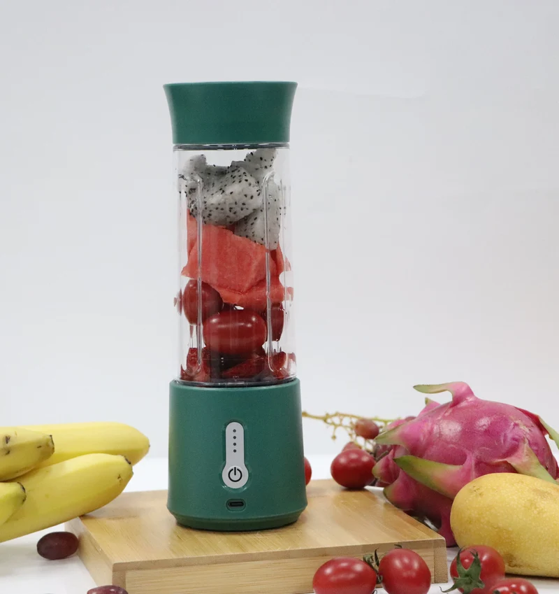 Patent A7 Fresh Juice Portable Blenders Mini Fresh Fruit Smoothie Milkshake Mixer Licuadora Portatil Juicer with 6blades for Gym