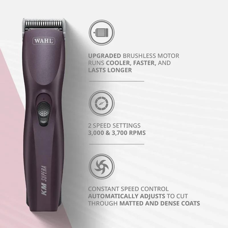 WAHL KM Supera Pet Grooming Cordless Clipper A5 Style
