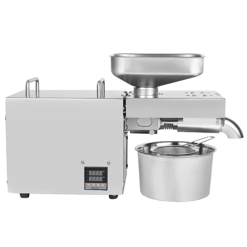 K18 Stainless Steel Oil Presser Automatic Home Commercial Peanut Oil Press Machine Price