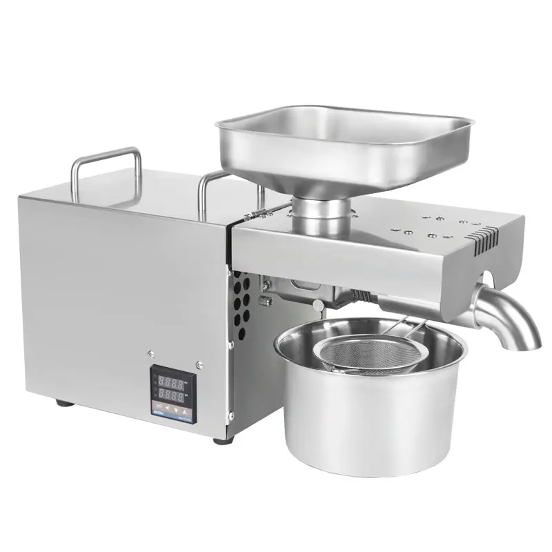 K18 Stainless Steel Oil Presser Automatic Home Commercial Peanut Oil Press Machine Price