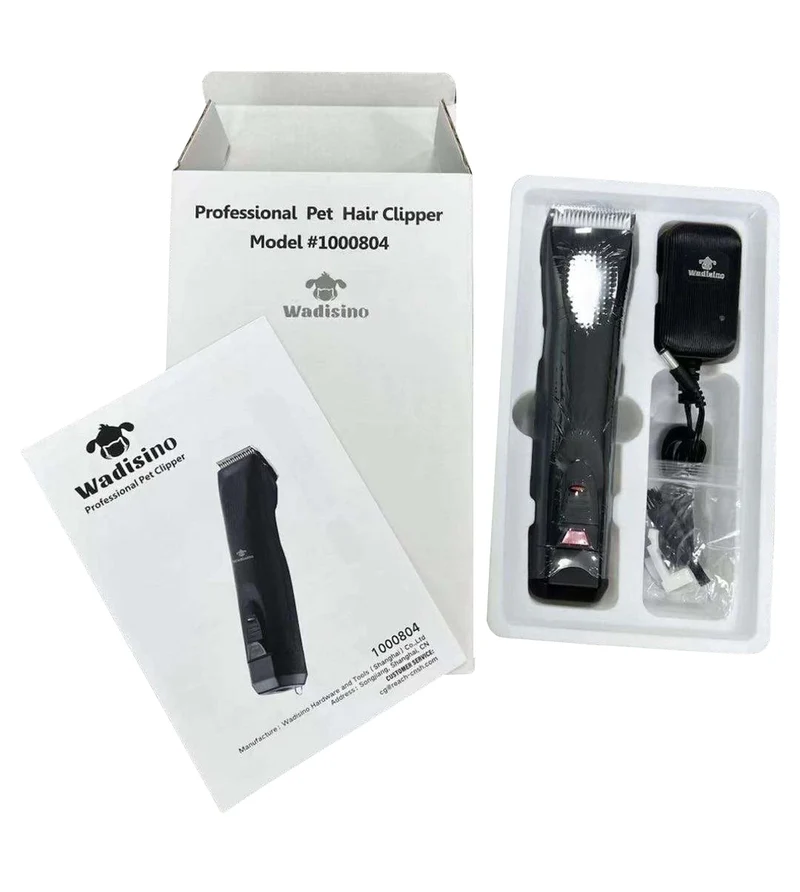 Dog Hair Clipper Trimmer Shaver Grooming Smart Pet Machine Cleaning Kit Pet Hair Clipper
