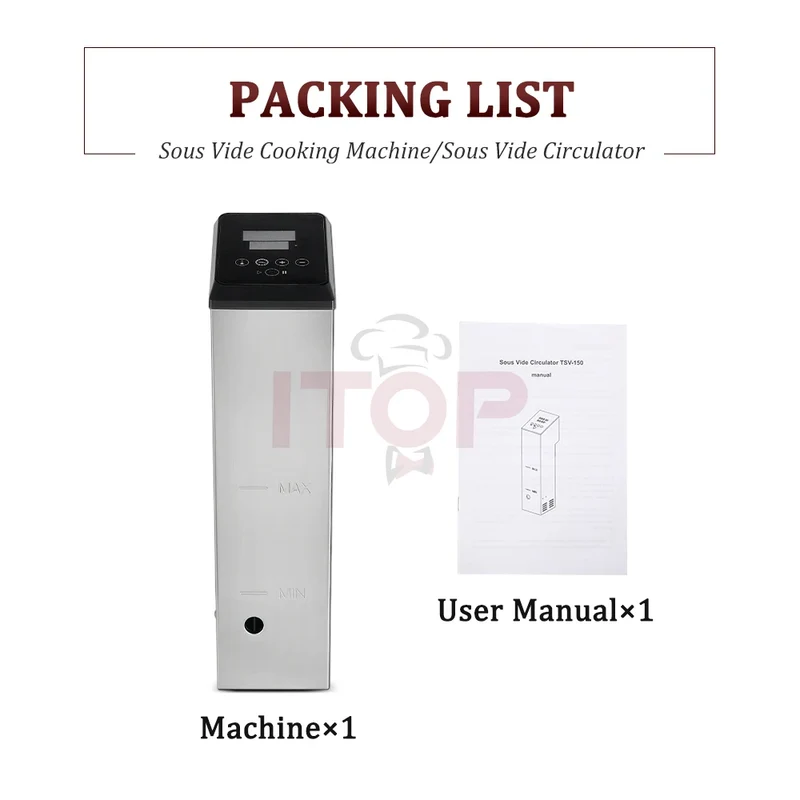 Factory Wholesale Commercial Slow Cookers Sous Vide Stick Sous Vide Cooker for Restaurant Household