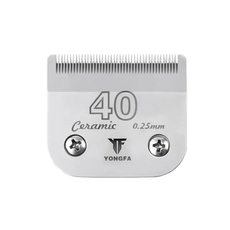 40# Factory High Quality Pet Grooming Blades A5 High Carbon Steel Ceramic Detachable Blades A5 Clipper Blades