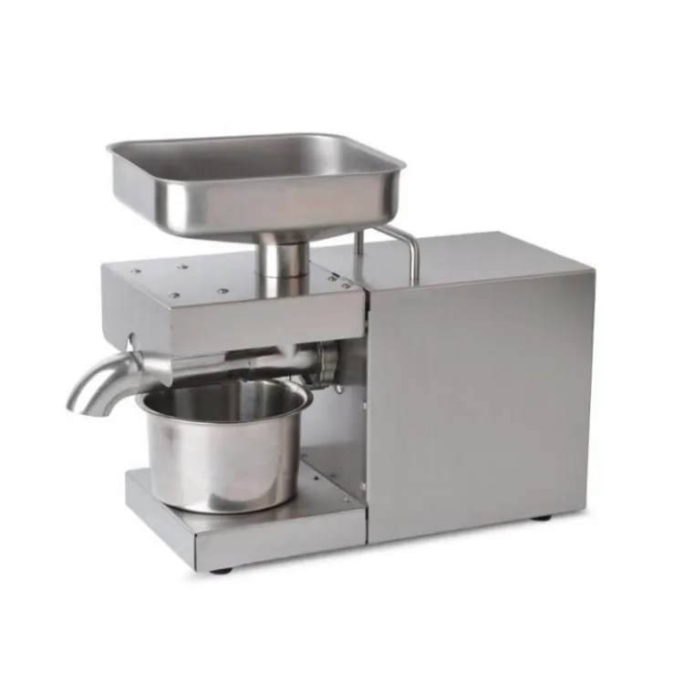 Small Business Kitchen Cold and Hot Press Mini Oil Press Machine Coconut Olive Peanut Sunflower Seed Oil Extractor Price