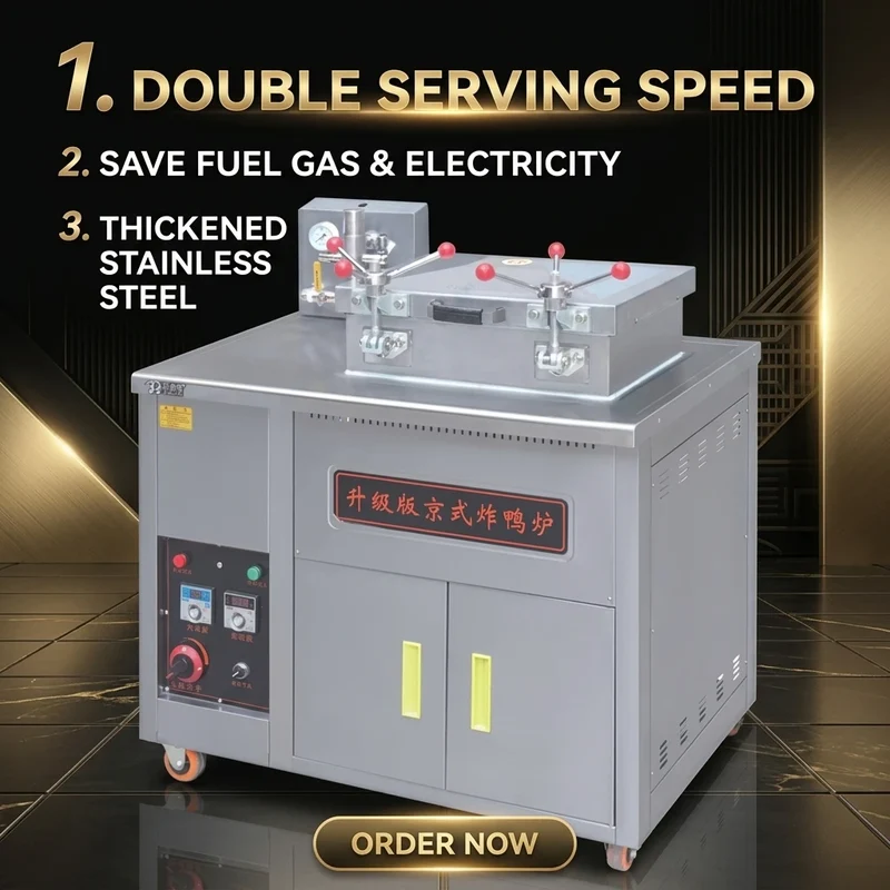 Commercial 30kgs Gas Pressure Fryer Chicken Deep Fryer, Broaster Fryer Stainless Steel Fast Food Equipment Save 50% Cooking Time