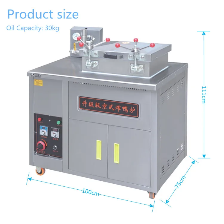 Commercial 30kgs Gas Pressure Fryer Chicken Deep Fryer, Broaster Fryer Stainless Steel Fast Food Equipment Save 50% Cooking Time