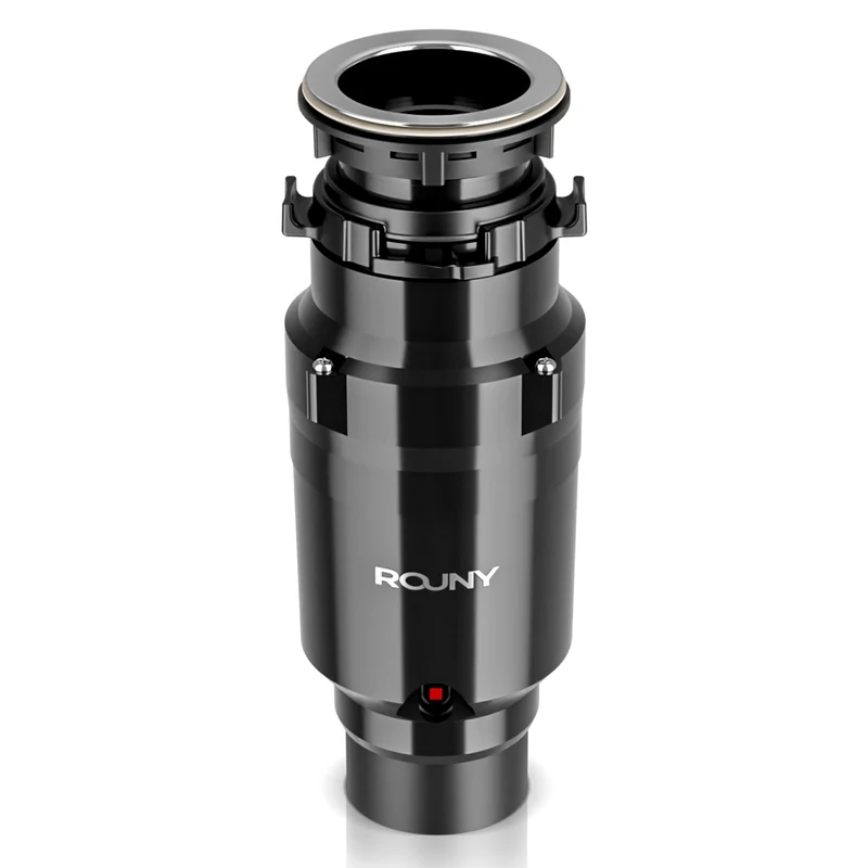 ROUNY Quiet 1/2 HP Food Waste Disposer, 375W Powerful Motor, Kitchen Sink Garbage Grinder for Home Use