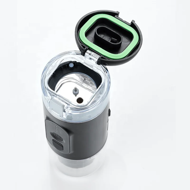 12V Battery-Powered Portable Car Espresso Coffee Maker with Capsule System Hot Water Function for Outdoor RV Household Hotel Use
