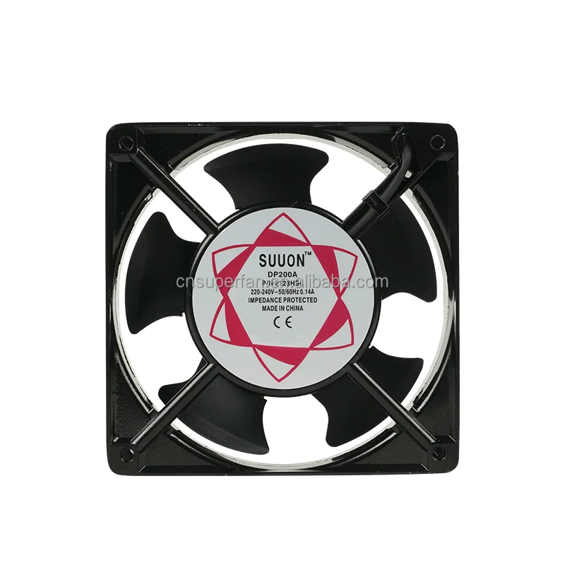 4 Inch Cheap Price 120x120x38 Cabinet AC Cooling Fan for Egg Incubator DP200A P/N2123XSL 12cm 12038 220V 0.14A Axial Cooling Fan