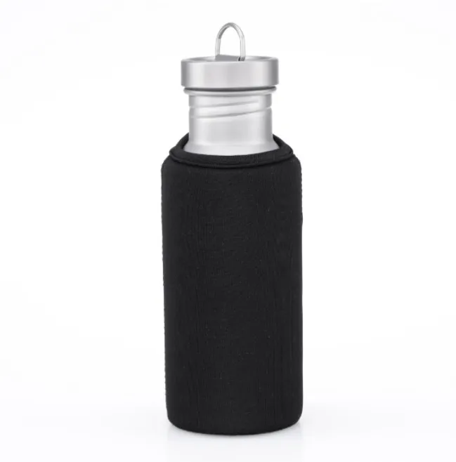 Titanium 550ml Ultralight Leakproof Sport Water Bottle Eco-Friendly Metal for Outdoor Camping Hiking