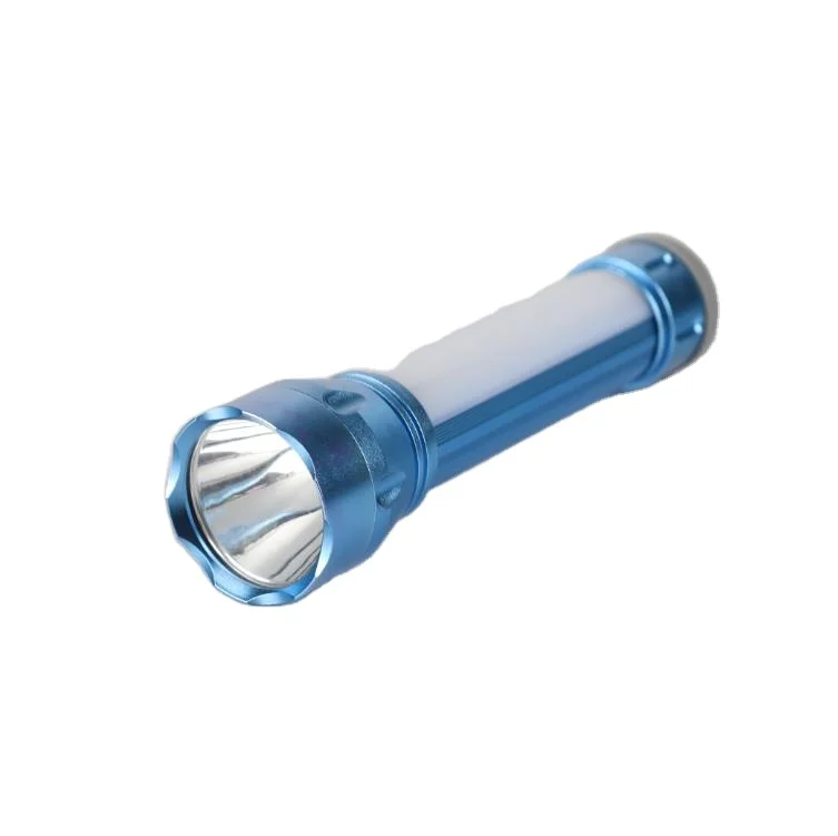 Portable Led USB Mobile Charger Rechargeable Battery Mini Flashlight Camping Flood Lantern