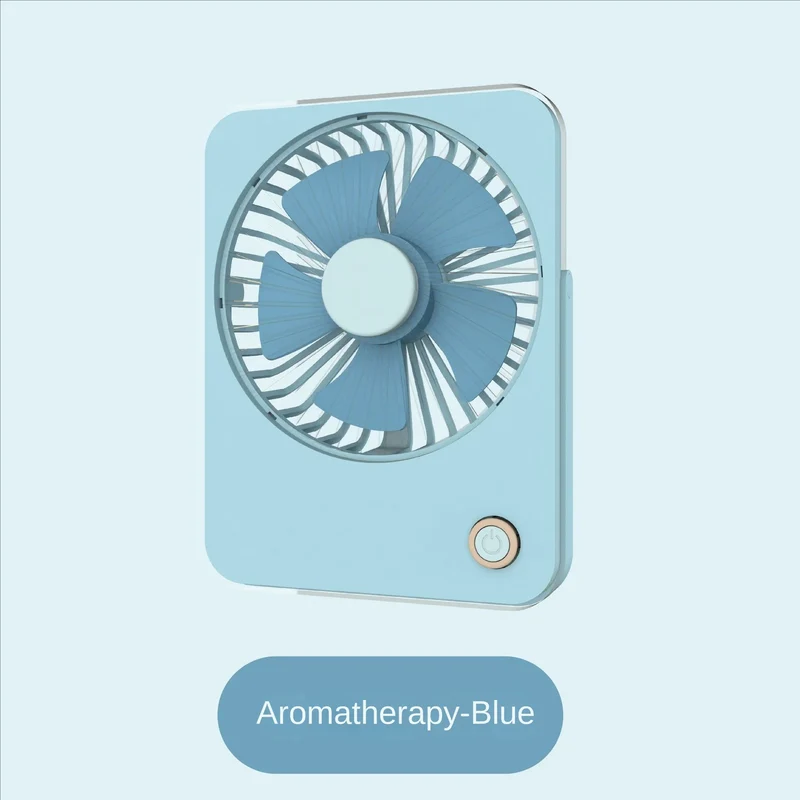 2025 Ultra-Thin Mini USB Charging Four-Speed Plastic Air Cooling Fan Foldable Portable English Household Energy Efficient Class