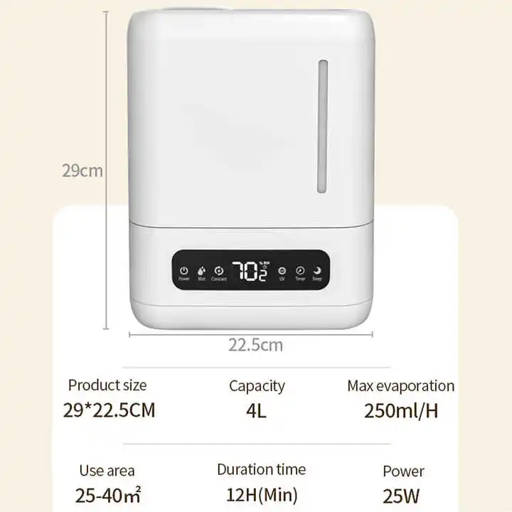 Factory Wholesale Aromatherapy Wholesale Greenhouse Home Aroma Diffuser Water air Stand Digital Smart air Humidifier