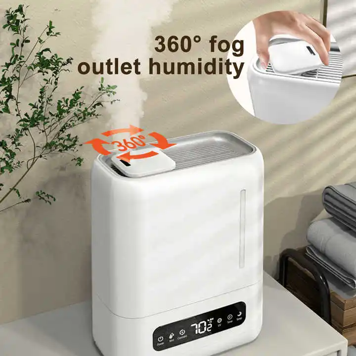 Factory Wholesale Aromatherapy Wholesale Greenhouse Home Aroma Diffuser Water air Stand Digital Smart air Humidifier