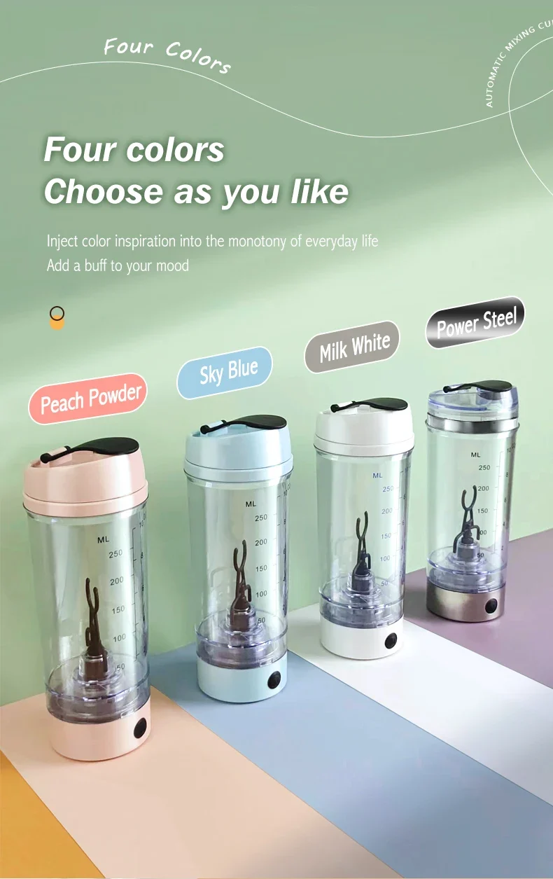 Ready to Ship New Design Personal Portable Rechargeable Small Blender Fresh Juice Mini Portable Blender Office Coffee Blender