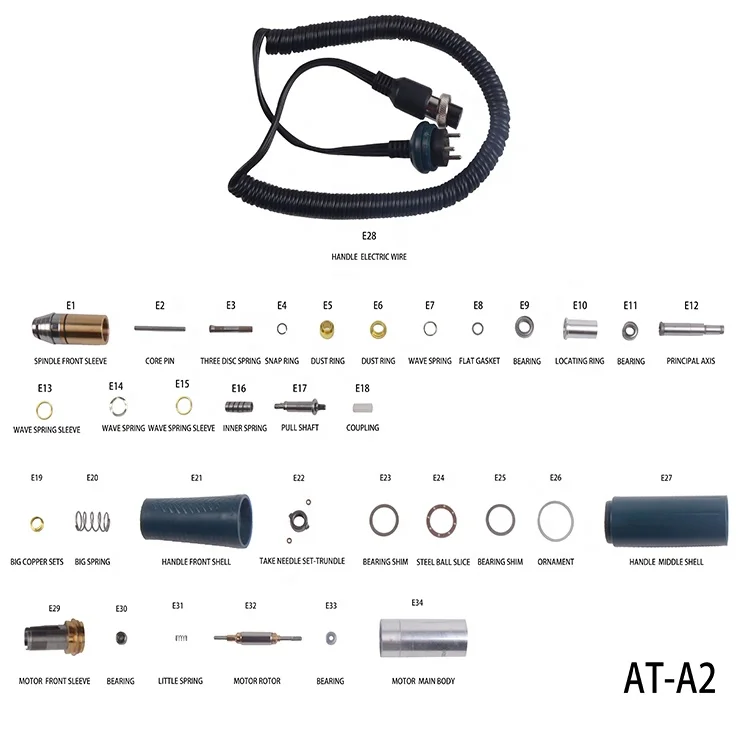2025 S A2 5um High Concentricity Jewelry Making Contra Angle Handpiece Repair Tools Equipment