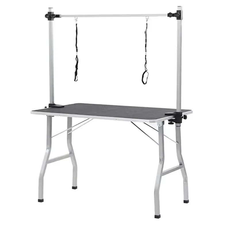 Easy to Clean Premium Stainless Steel Dog Grooming Table for Home and Professional Use