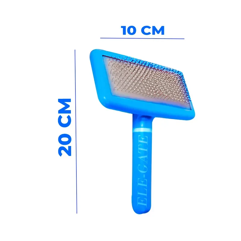 Free Your Furry Companion From Tough Knots with Easy-to-Use Pet Grooming Brush Customizable PP Plastic Hair Removal Tool