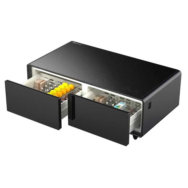 Multifunctional Smart Coffee Table Modern Smart Furniture Fridge Mini Refrigerator Coffee Tables With Music Player