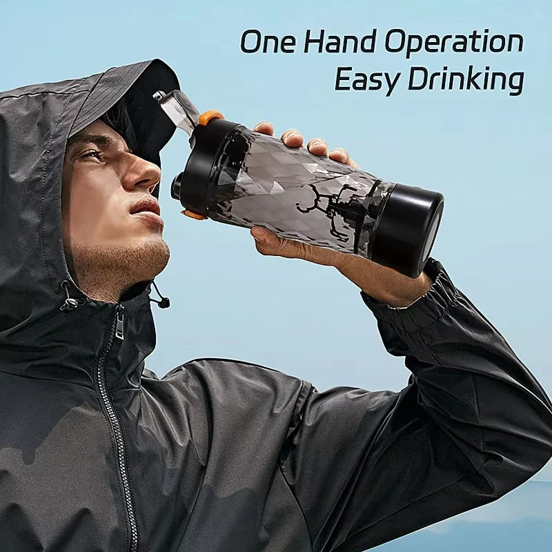 Automatic Protein Blender Shaker Bottle Best Electric Motivation for Gym Use New Design Logo Printing USB Storage Household RV