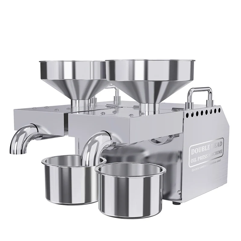 Automatic Commercial Peanut & Coconut Oil Press Machine Medium Oil Extractor-New Condition