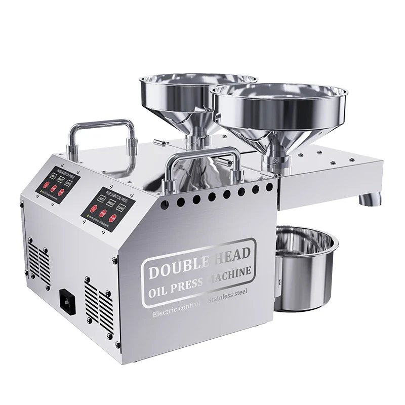 Automatic Commercial Peanut & Coconut Oil Press Machine Medium Oil Extractor-New Condition