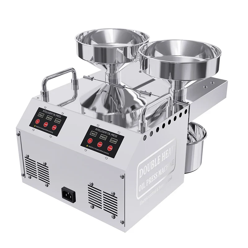 Automatic Commercial Peanut & Coconut Oil Press Machine Medium Oil Extractor-New Condition