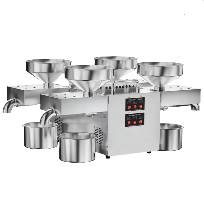 Automatic Expeller Small Oil Extractor Home Use Sesame Peanut Sunflower Oil Press Machine