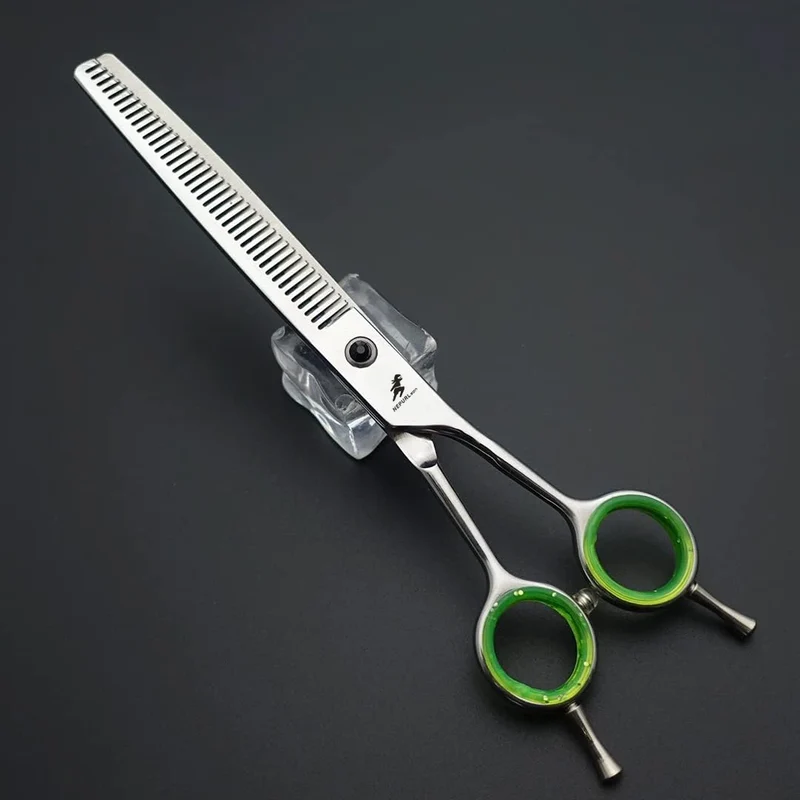 7.0 Inch Scissors Pet Grooming Dense Fishbown Teeth Scissors Set shear 4 Scissors in Set PTS-015