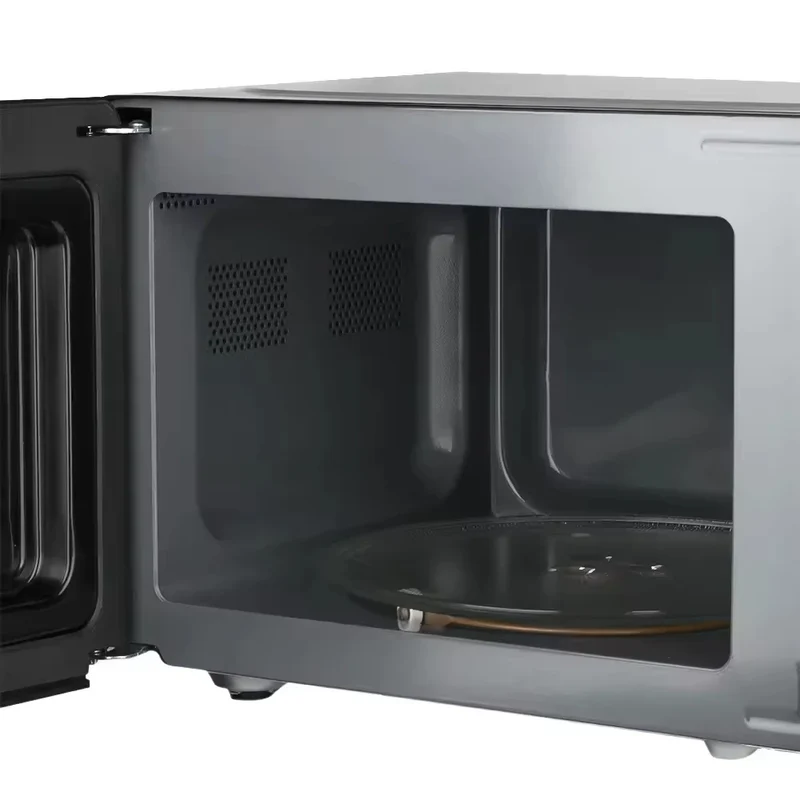 20L High Quality Mechanical Timer Control Microwave Oven Household Use Black Glass Housing 800W A+ Energy Efficient Touch