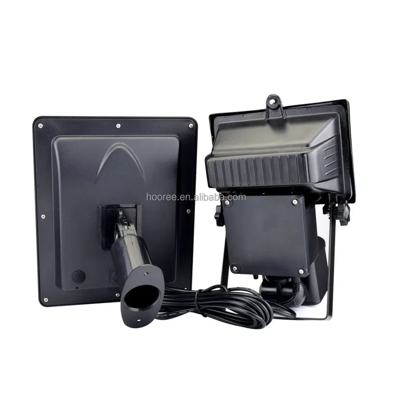 IP65 60 LED Solar Powered Garden Lamp Motion Sensor Security Flood Light 80 Luces Solares Battery Plastic Body Landscape Solares
