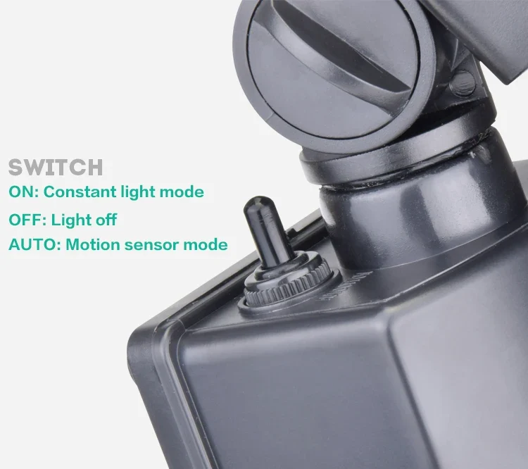 IP65 60 LED Solar Powered Garden Lamp Motion Sensor Security Flood Light 80 Luces Solares Battery Plastic Body Landscape Solares