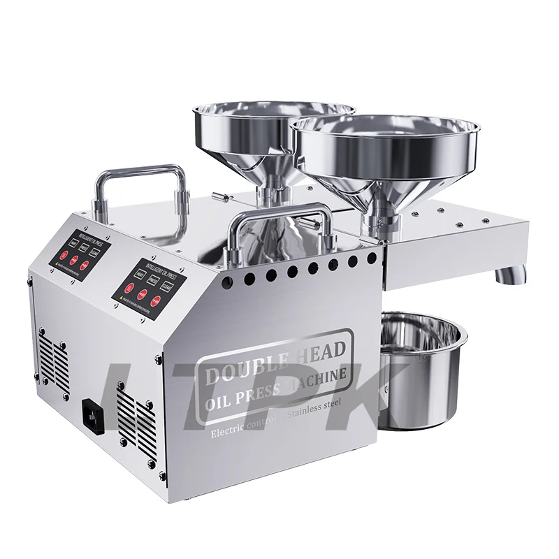 B02 Full Automatic Mini Small Household Home Use Oil Extraction Making Edible Olive Oil Press Machine
