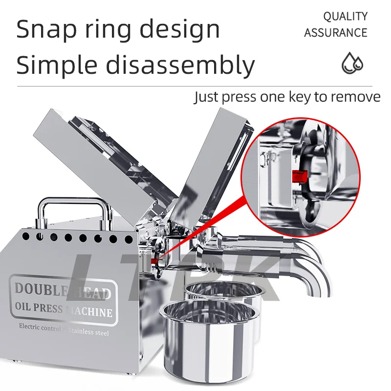 B02 Full Automatic Mini Small Household Home Use Oil Extraction Making Edible Olive Oil Press Machine