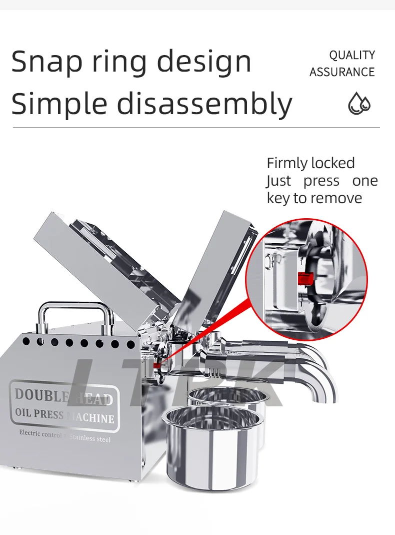 B02 Full Automatic Mini Small Household Home Use Oil Extraction Making Edible Olive Oil Press Machine