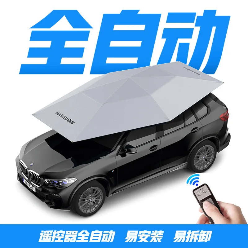 Wholesale High Quality New Portable Car Umbrella Fully Automatic Sunshade Mainiu