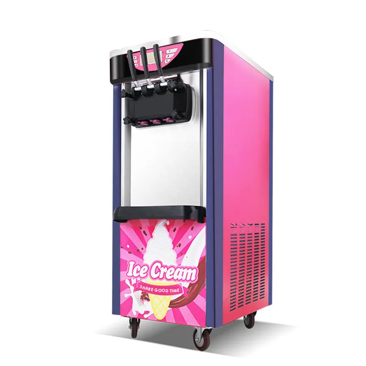 2-in-1 Automatic Commercial Ice Cream Machine Soft Ice Cream and Coffee From Fruit and Milk for Coffee Shops