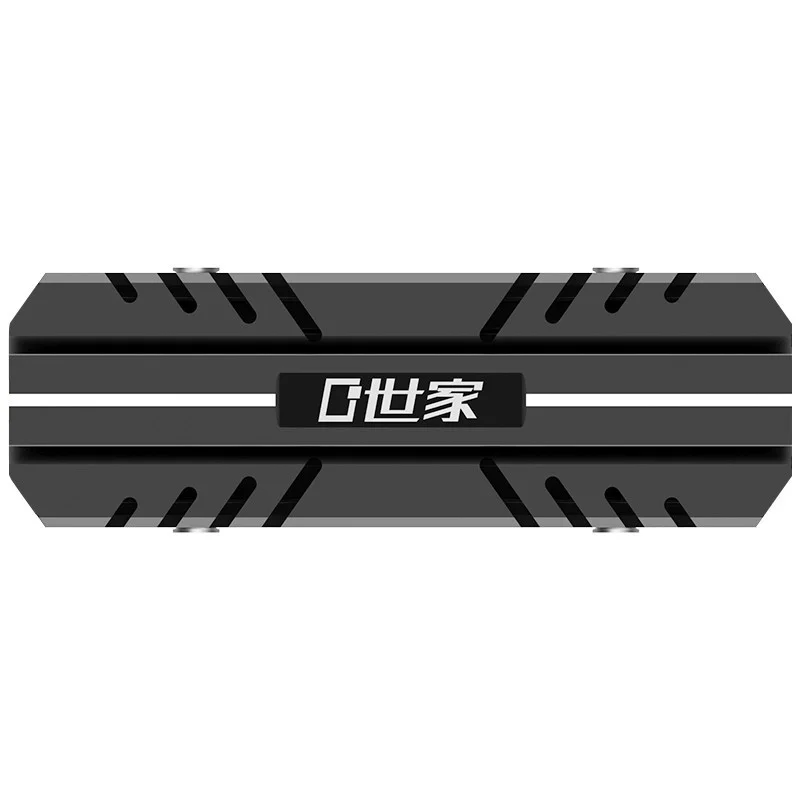 TEUCER M.2 2280 Aluminum Ball Bearing Solid State Drive Radiator Ngff Computer Silent Matte Armor Nvme Cooling Vest