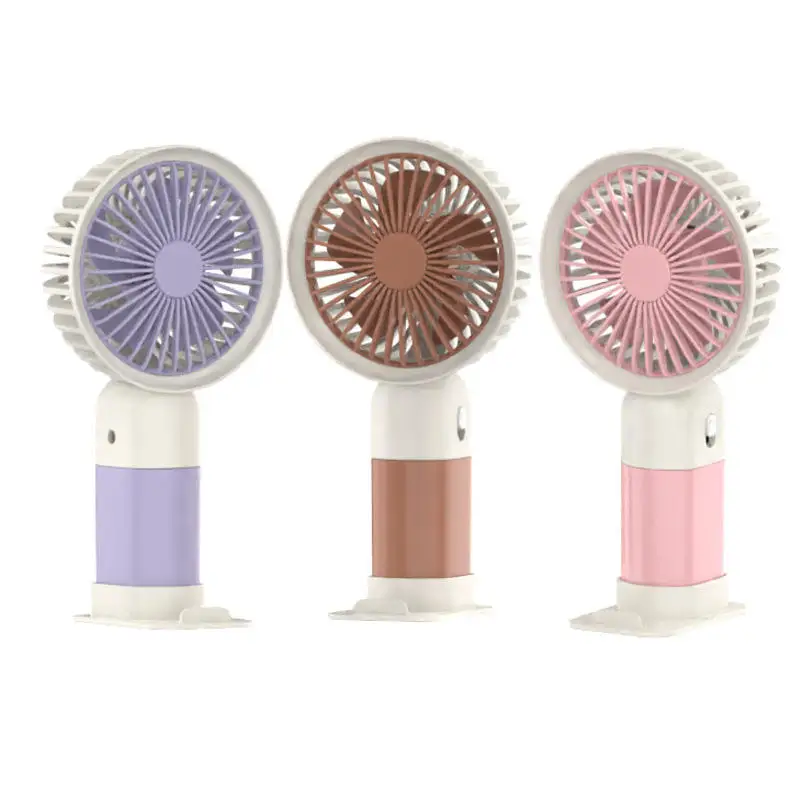 Summer Sale Portable Mini Fan Usb Rechargeable Mini Ventilador Air Cooler Hand Held Small Handheld Mini Ventilateur