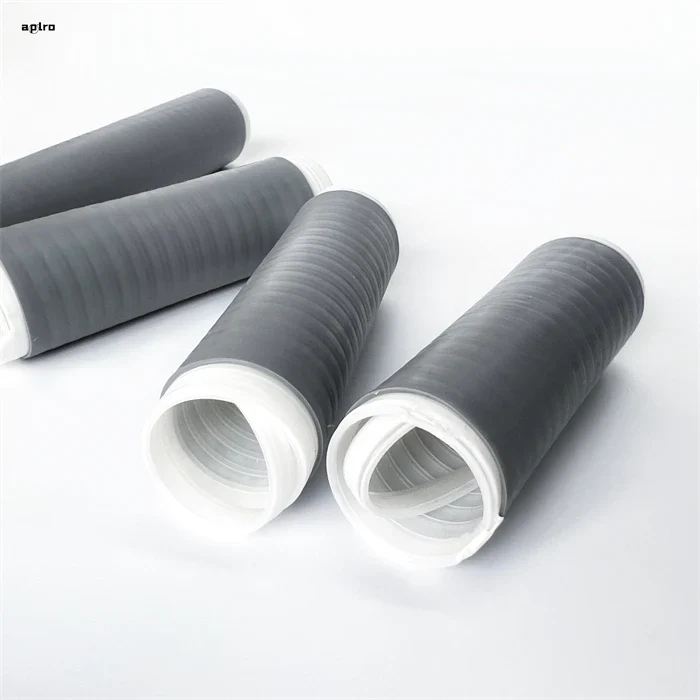 Manufacturers Direct Sale Large Diameter Silicone Rubber Cold Shrink Tube High Voltage Insulation Sleeving Hose Custom